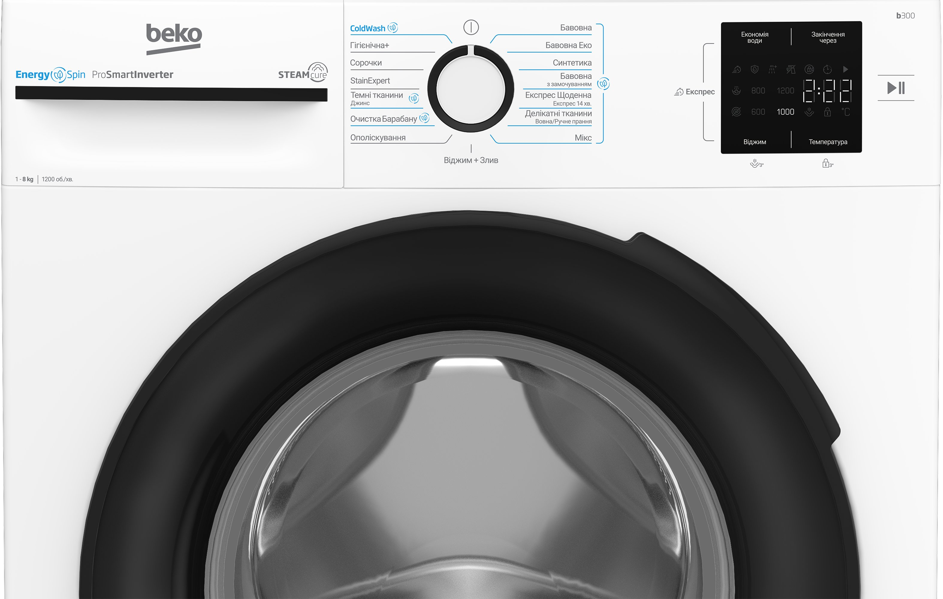 Стиральная машина Beko BM3WFU38215WB фото6