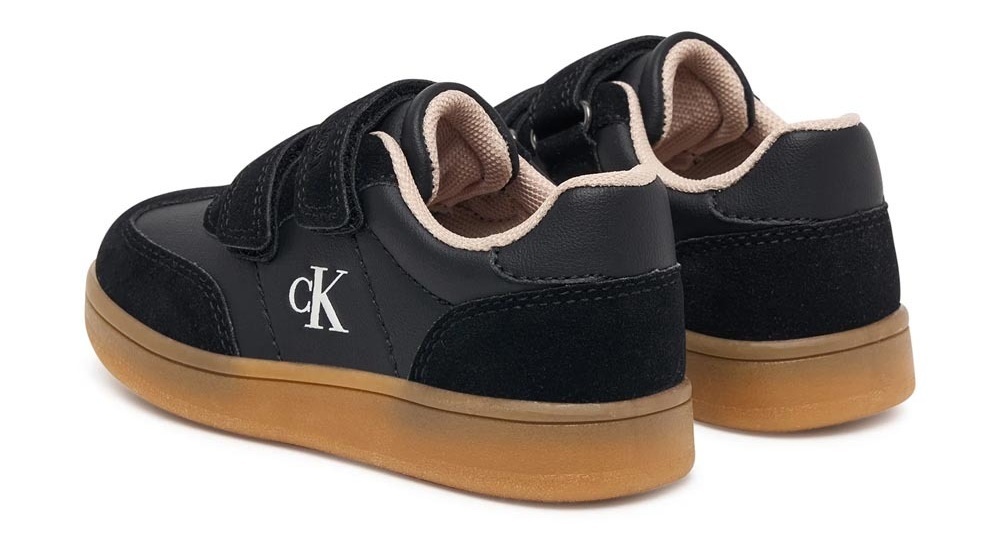 Кеди дитячі Calvin Klein Low Cut Velcro Sneaker V1X9-83443-0318999 27 чорні фото3