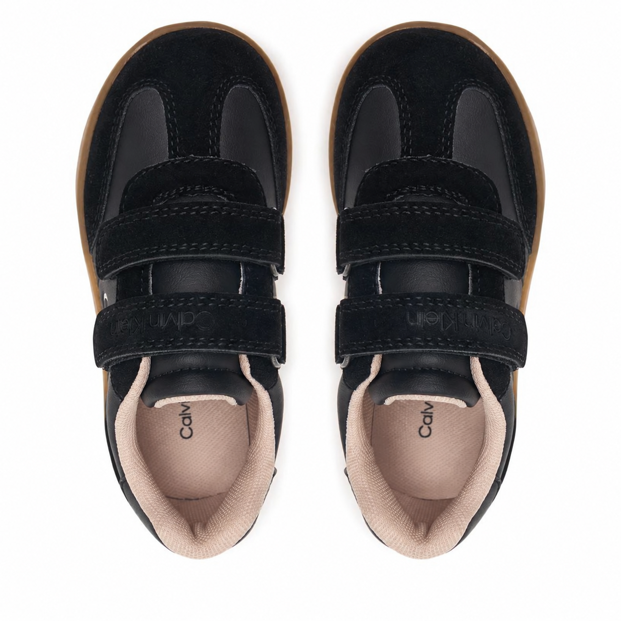 Кеди дитячі Calvin Klein Low Cut Velcro Sneaker V1X9-83443-0318999 27 чорні фото4