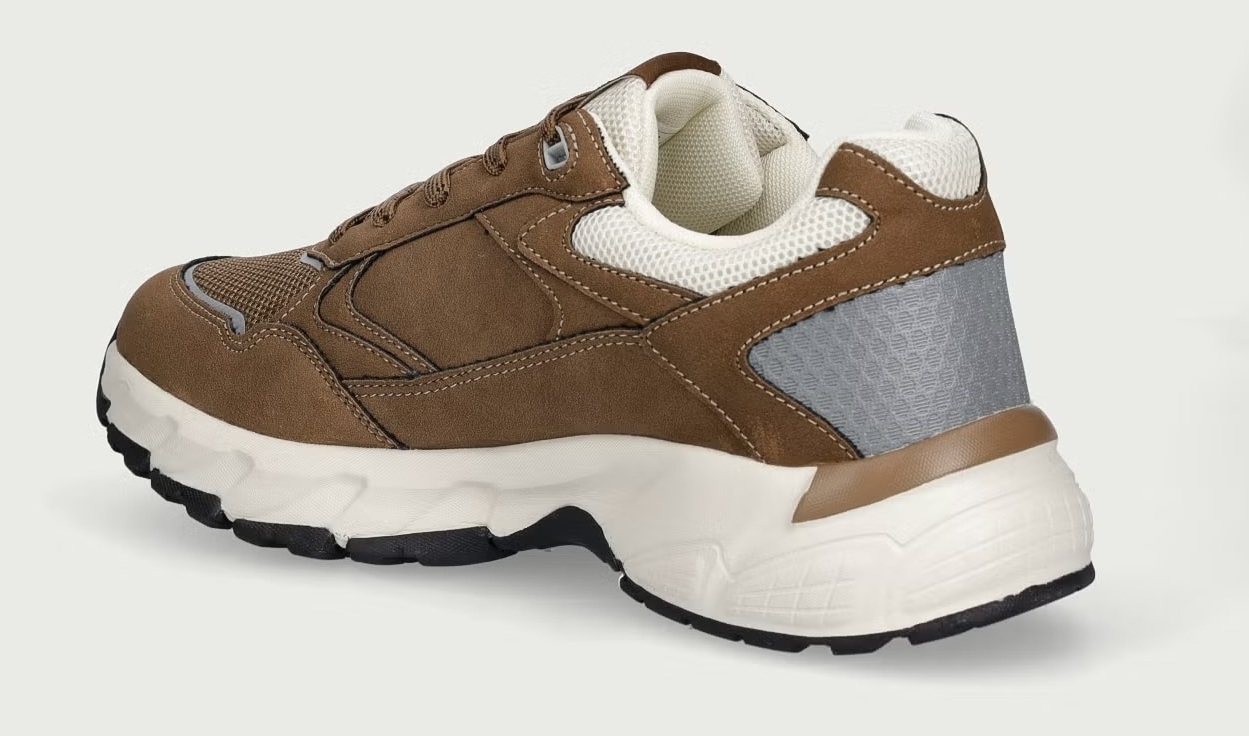 Кросівки підліткові Calvin Klein Low Cut Lace-Up Sneaker V3X9-83485-1960582 40 коричневі фото3