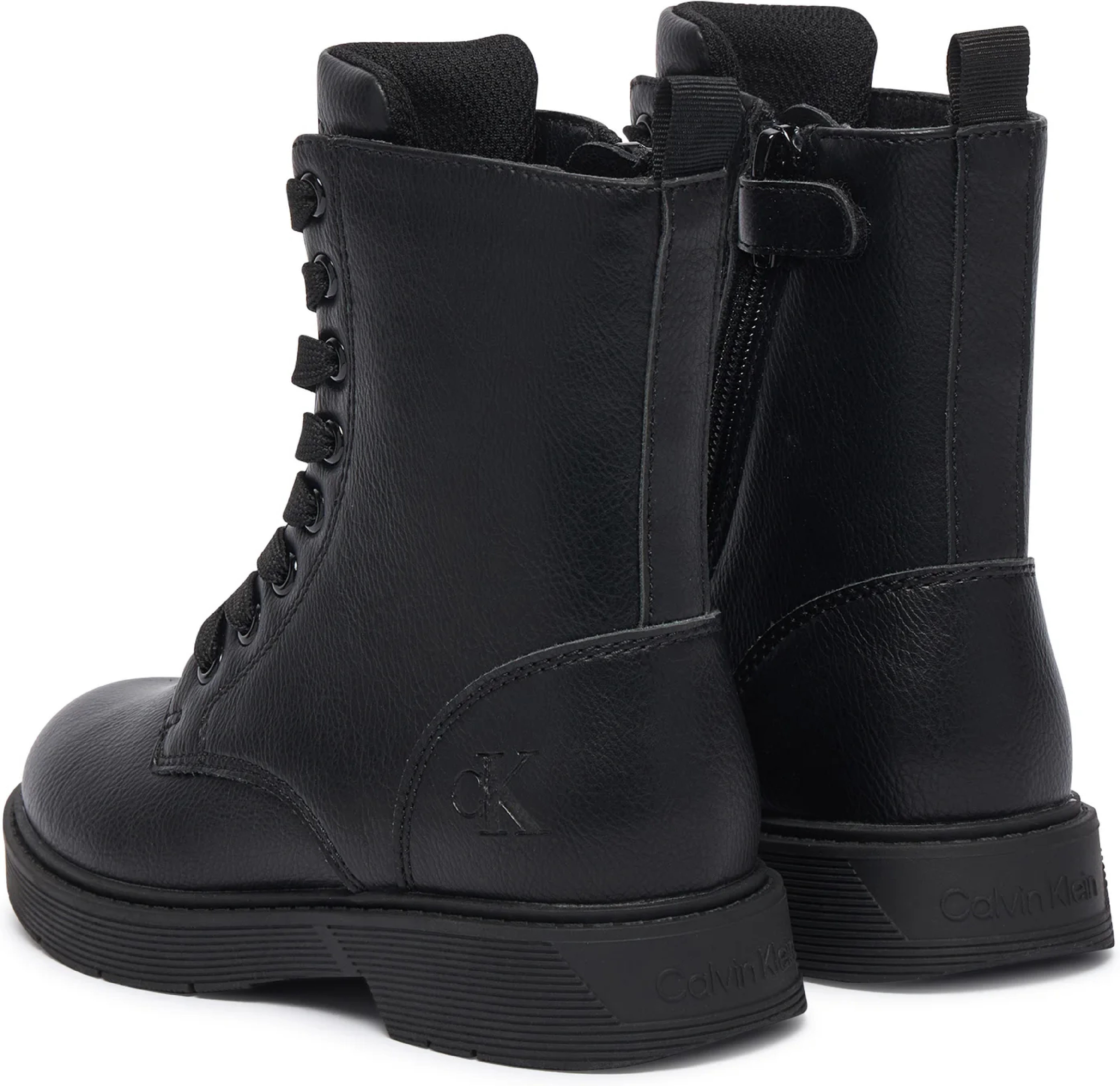 Ботинки Calvin Klein Lace-Up Bootie V3X5-83497-1355999 35 черные фото4
