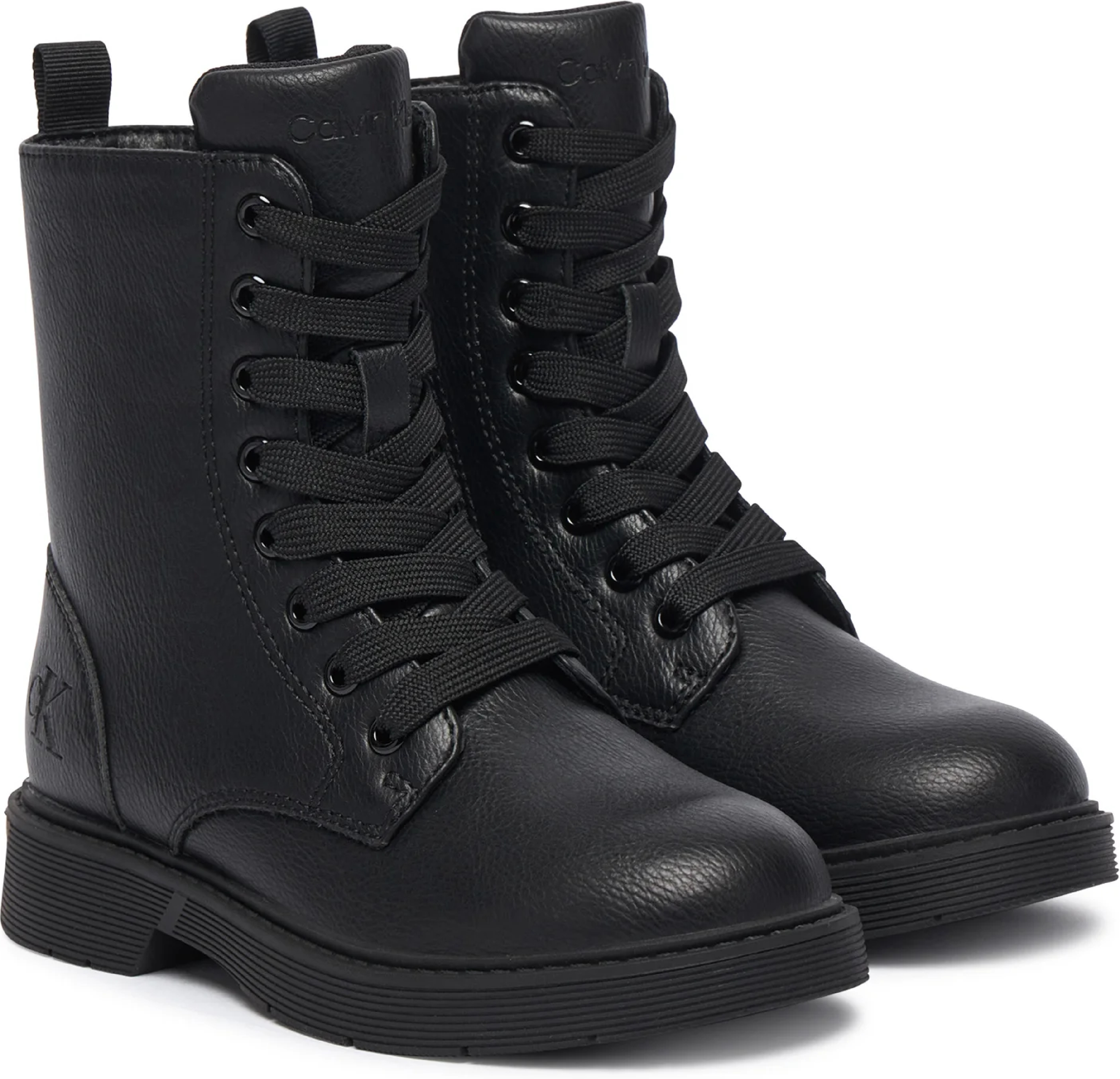 Ботинки Calvin Klein Lace-Up Bootie V3X5-83497-1355999 36 черные фото3
