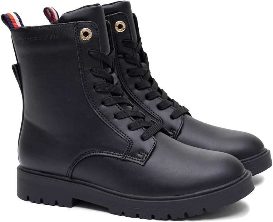 Черевики підліткові Tommy Hilfiger Lace-Up Bootie T3A5-35157-1355999 39 чорні фото3