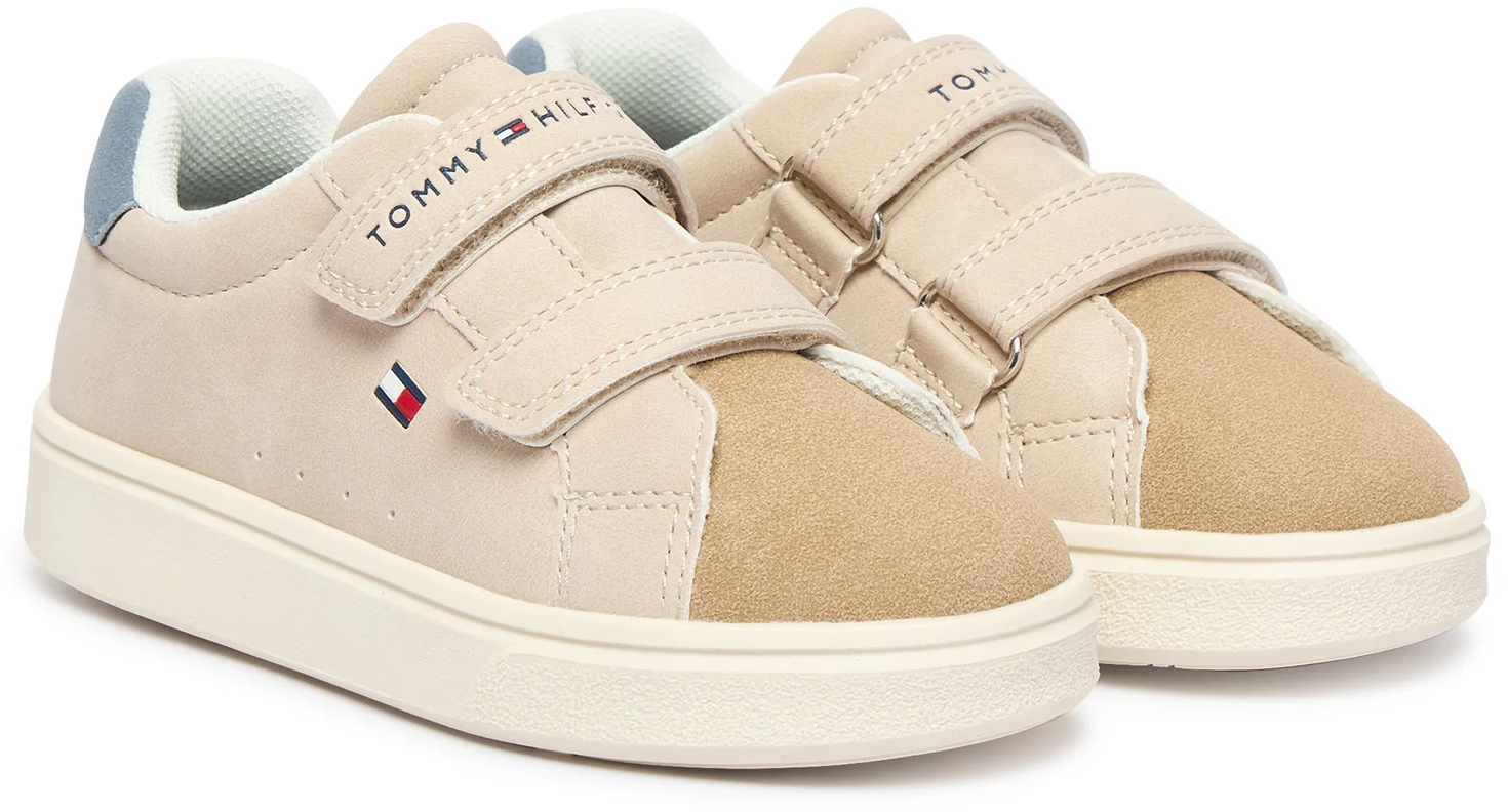 Кеди дитячі Tommy Hilfiger Low Cut Velcro Sneaker T1X9-35218-1959A585 29 бежеві фото2