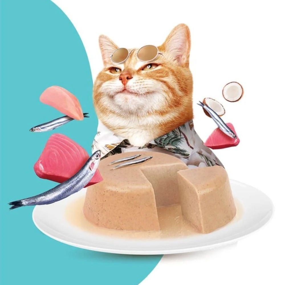 Корм влажный для кошек Moochie Seafood Digestie Care с анчоусами 70 г фото2