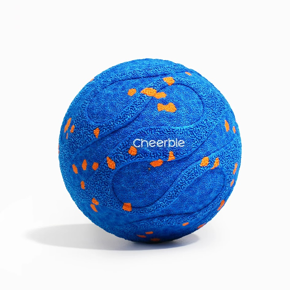 Интерактивный умный мяч для собак Cheerble Wicked Ball Air Neo Royal Blue (CWQ09B) фото2
