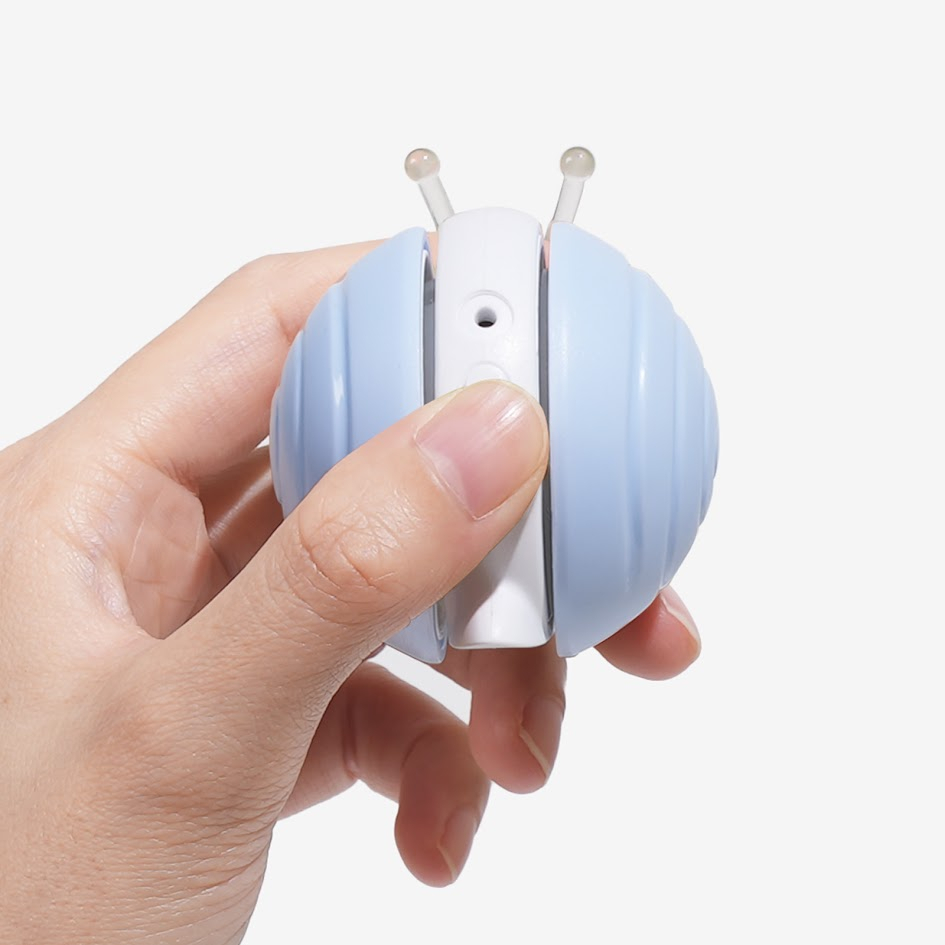 Интерактивная умная игрушка-улитка для кошек Cheerble Wicked Snail Blue (CWJ02B) фото3