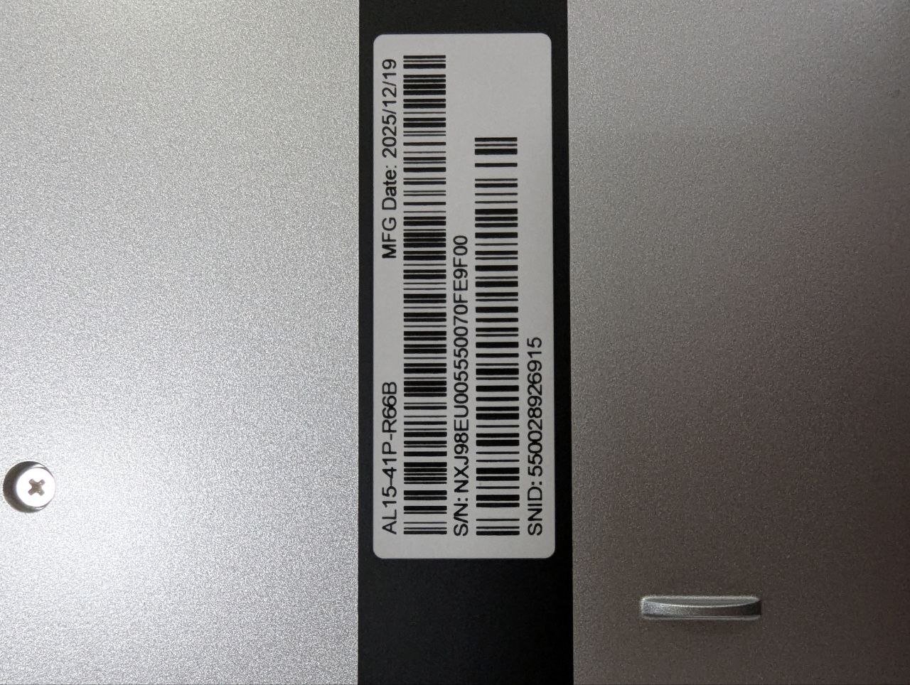 Ноутбук ACER Aspire Lite AL15-46P (NX.JXVEU.003) фото