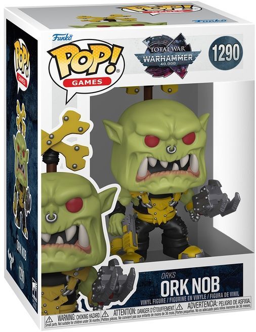 Фігурка Funko POP Games: Warhammer - Ork Nob (889698935142) фото2