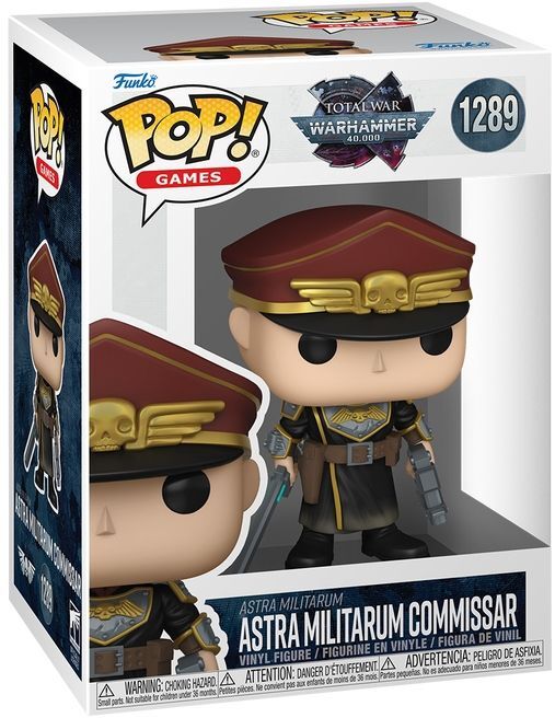 Фігурка Funko POP Games: Warhammer - Astra Militarum Commisar (889698935135) фото2