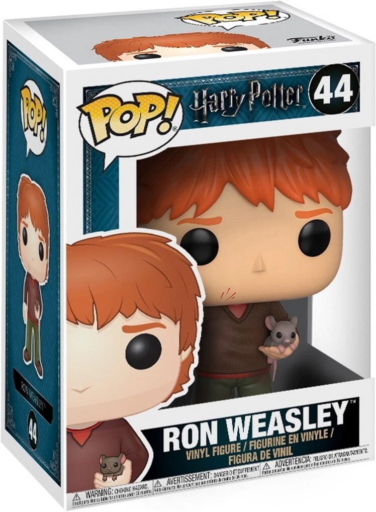 Фігурка Funko POP Movies: Harry Potter: Ron Weasley w/Scabbers (889698149389) фото3