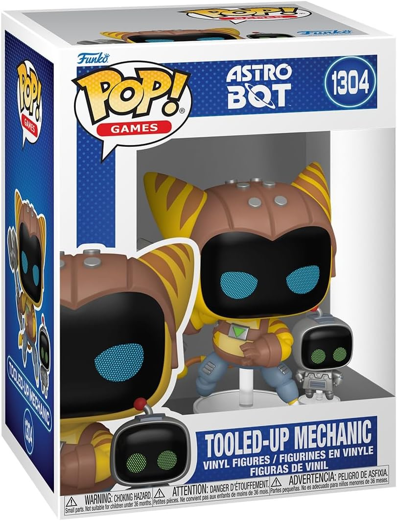 Фигурка Funko POP Games: Astro Bot - TU Mechanic (889698936743) фото