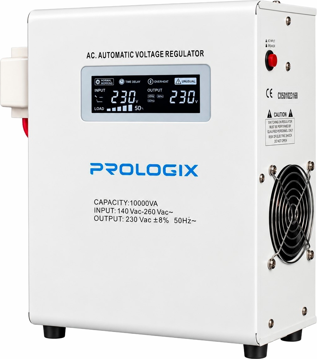Стабілізатор напруги Prologix 10000VA (PLSTAB-REL10000W) фото