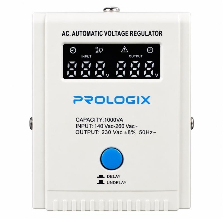 Стабілізатор напруги Prologix 1000VA (PLSTAB-REL1000T) фото2