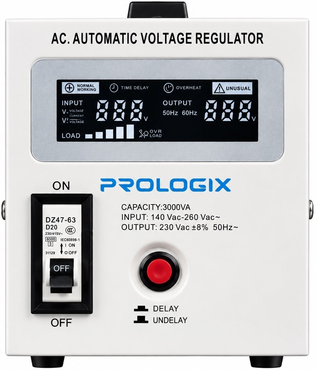 Стабилизатор напряжения Prologix 3000VA (PLSTAB-REL3000T) фото2