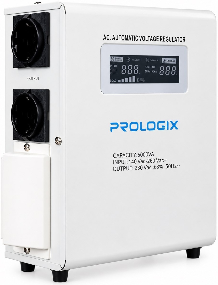 Стабилизатор напряжения Prologix 5000VA (PLSTAB-REL5000W) фото3