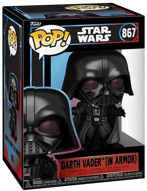 Фигурка Funko POP Star Wars: Star Wars S11 - Darth Vader (In Armor) (889698934008) фото2