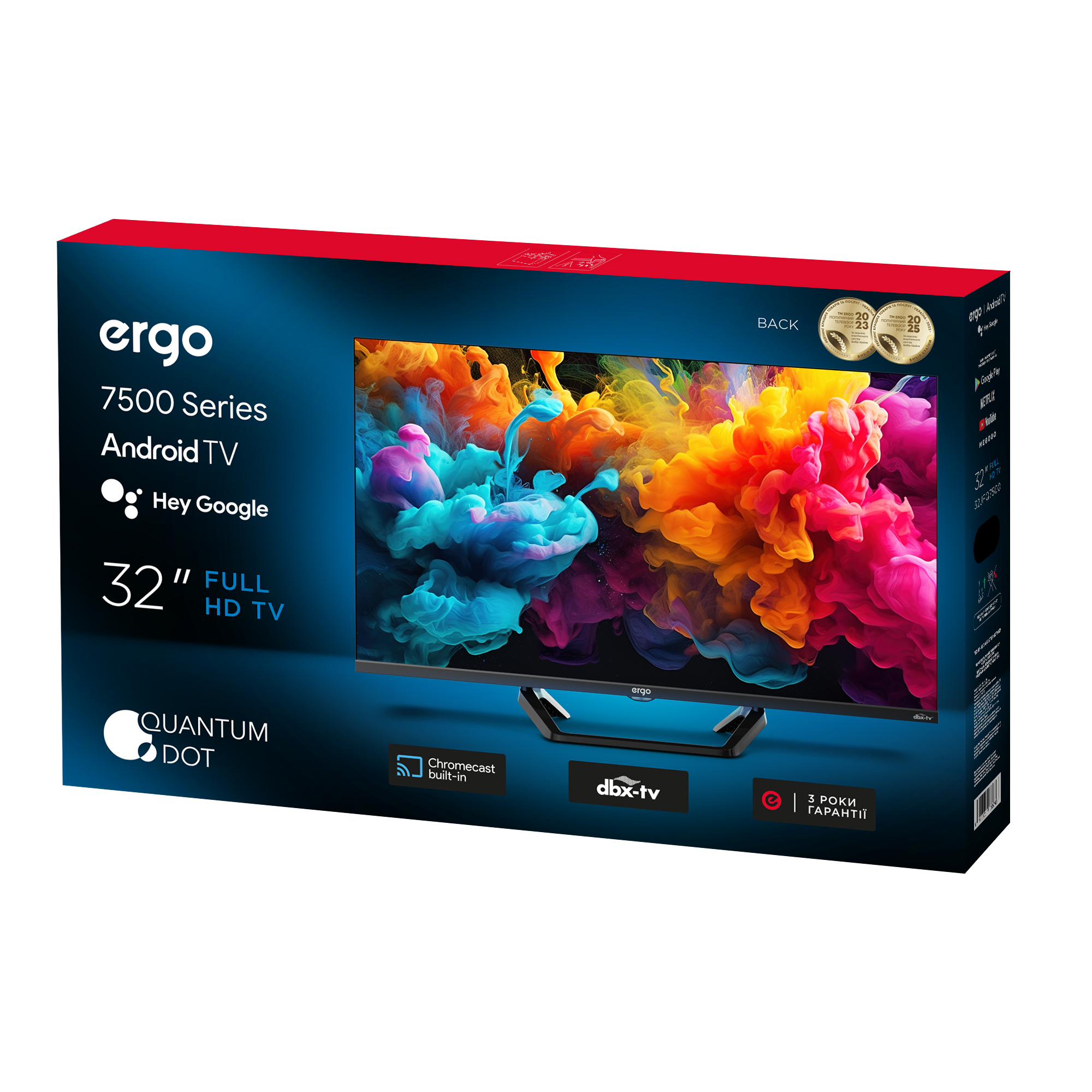 Телевізор Ergo QLED 32JFQ7500 фото7