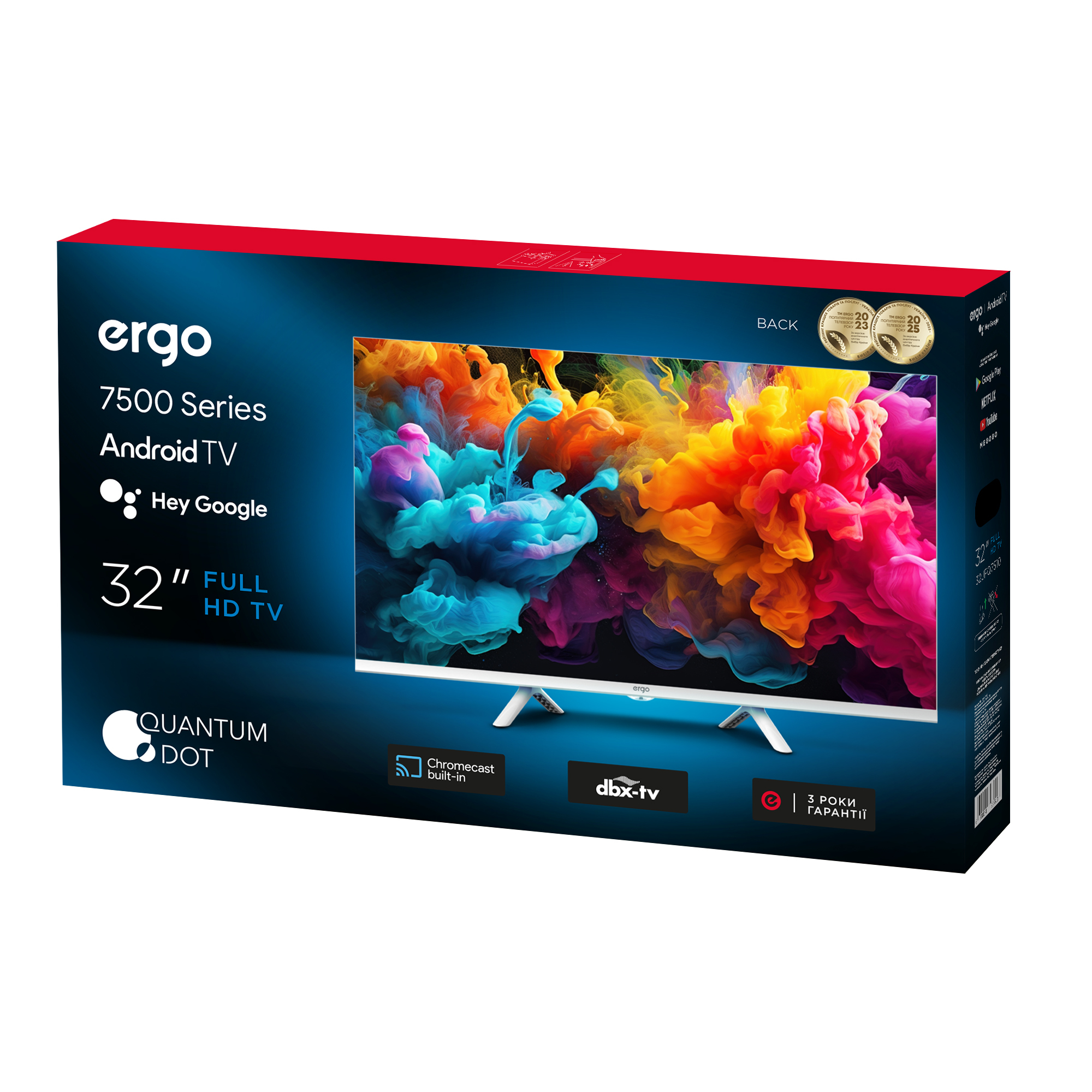 Телевізор Ergo QLED 32JFQ7510 фото10