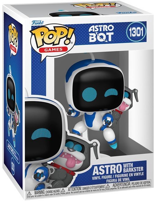 Фігурка Funko POP Games: Astro Bot - Astro with Barkster (889698936712) фото2