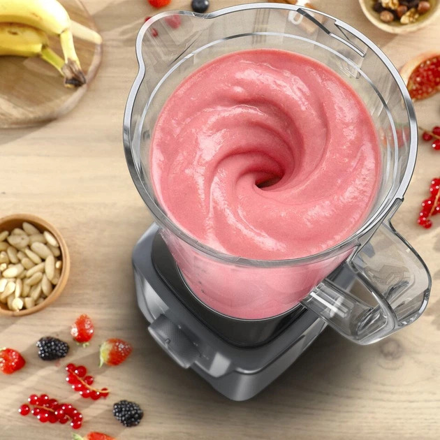 Блендер Tefal стаціонарний Blendforce 600Вт, чаша-1250мл, графітовий фото9