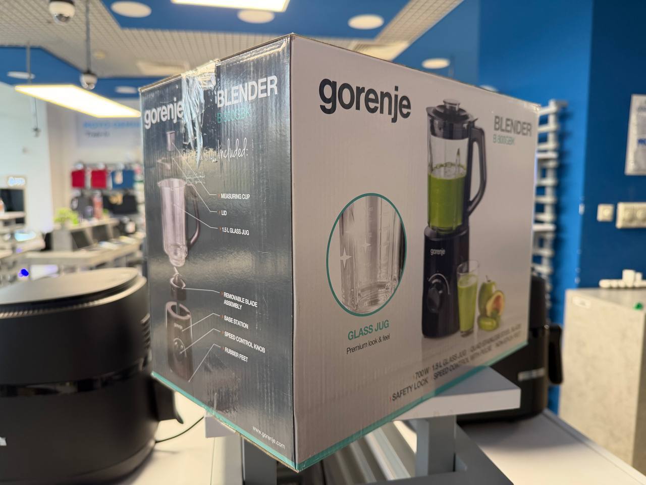 Блендер стаціонарний Gorenje B800GBK фото3