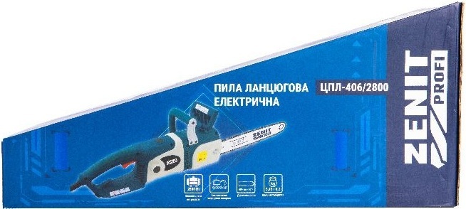 Електропила ланцюгова Зеніт ЦПЛ-406/2800 (833113)фото5