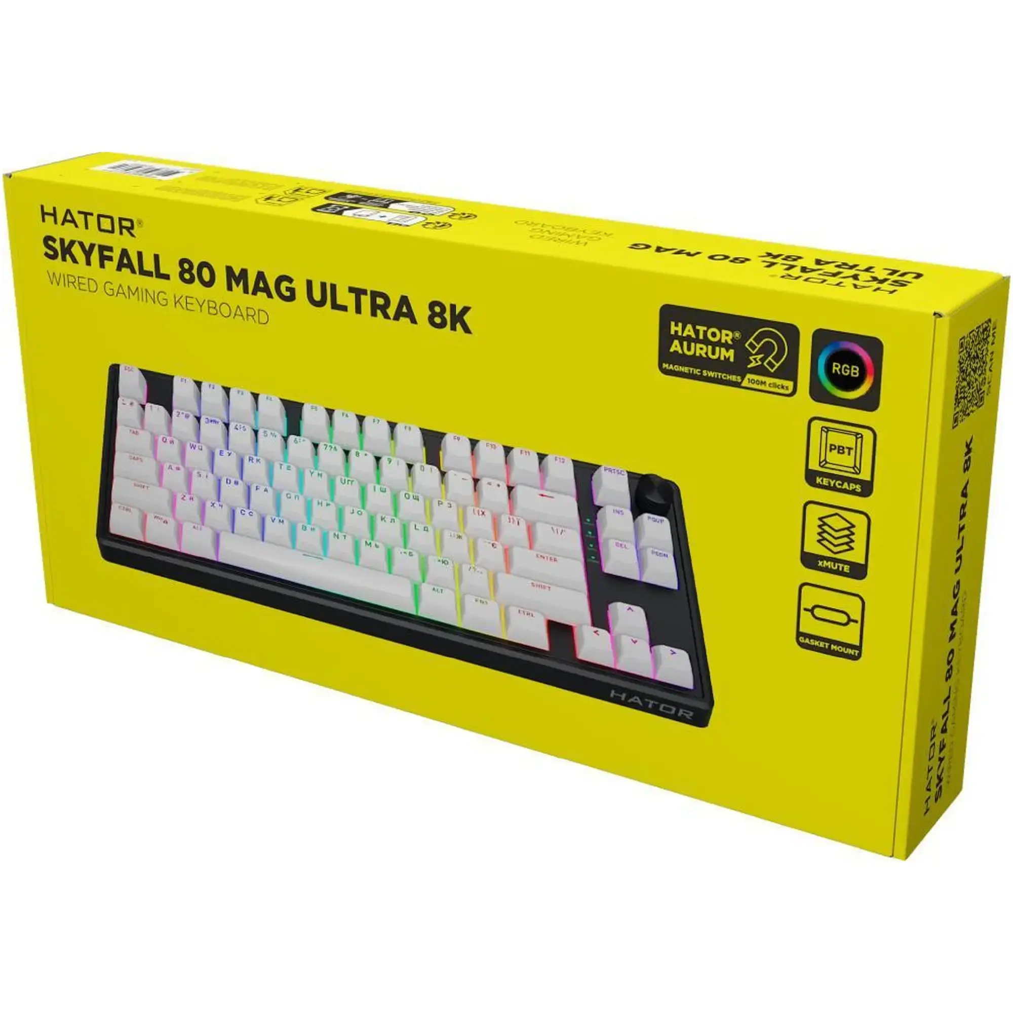 Ігрова клавіатура Hator Skyfall 80 MAG ULTRA 8K Black (HTK1880UA) фото