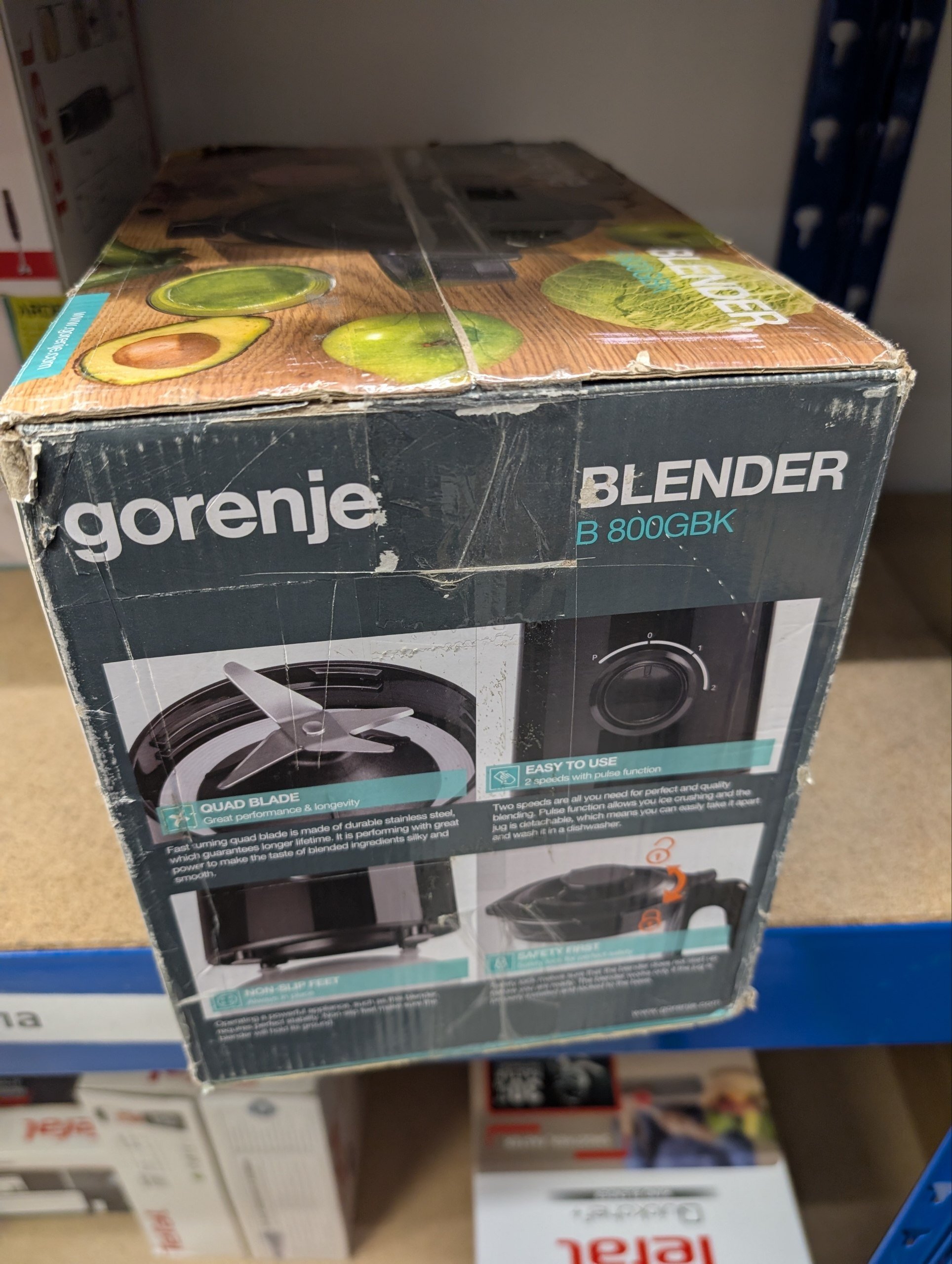Блендер стаціонарний Gorenje B800GBK фото3