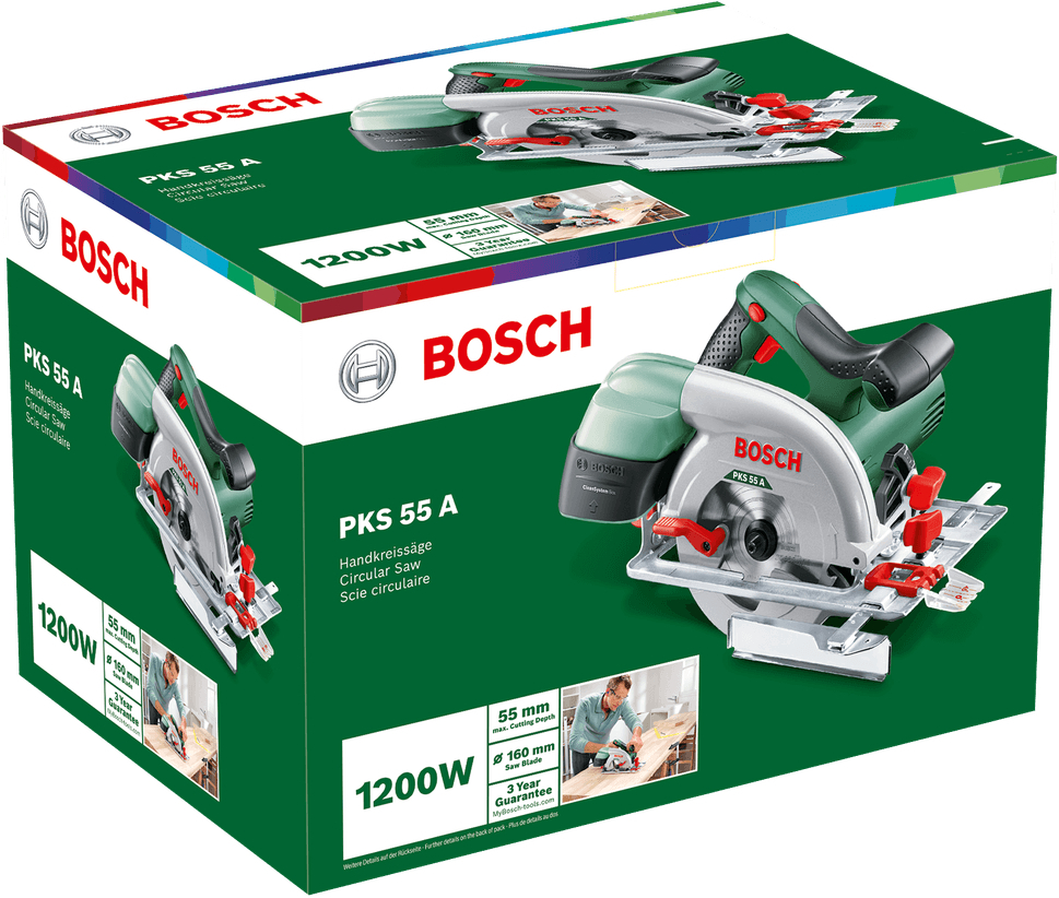 Циркулярная пила Bosch PKS 55 фото 4