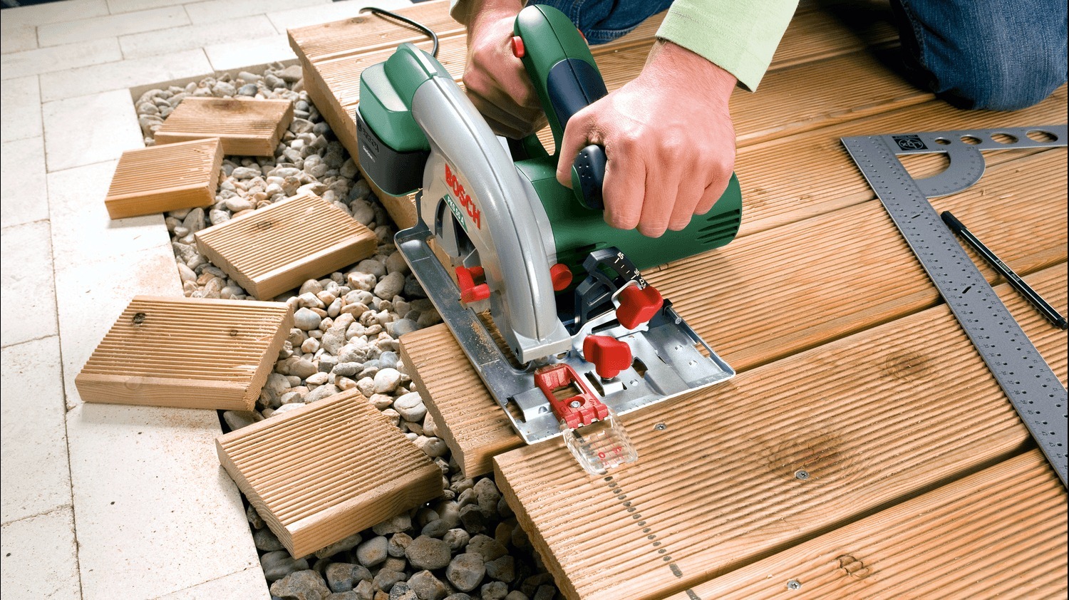 Циркулярная пила Bosch PKS 55 фото 8