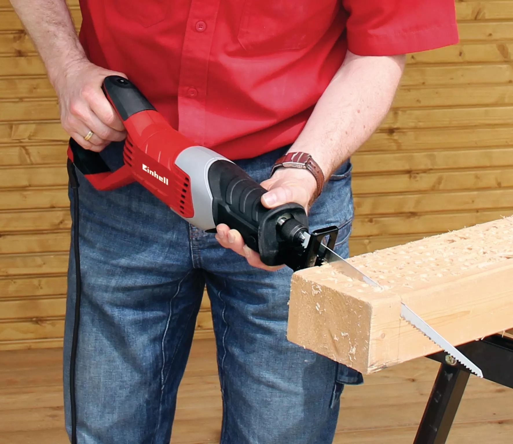 Сабельная пила Einhell TH-AP 650 E фото 8