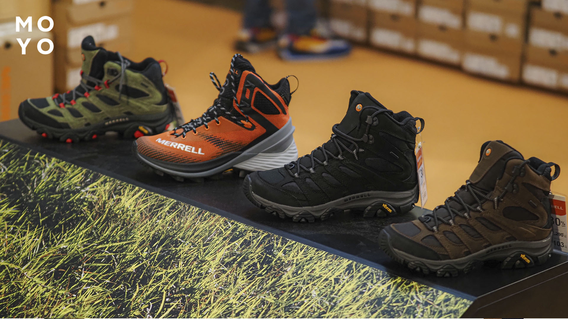 разновидности ботинок Merrell 