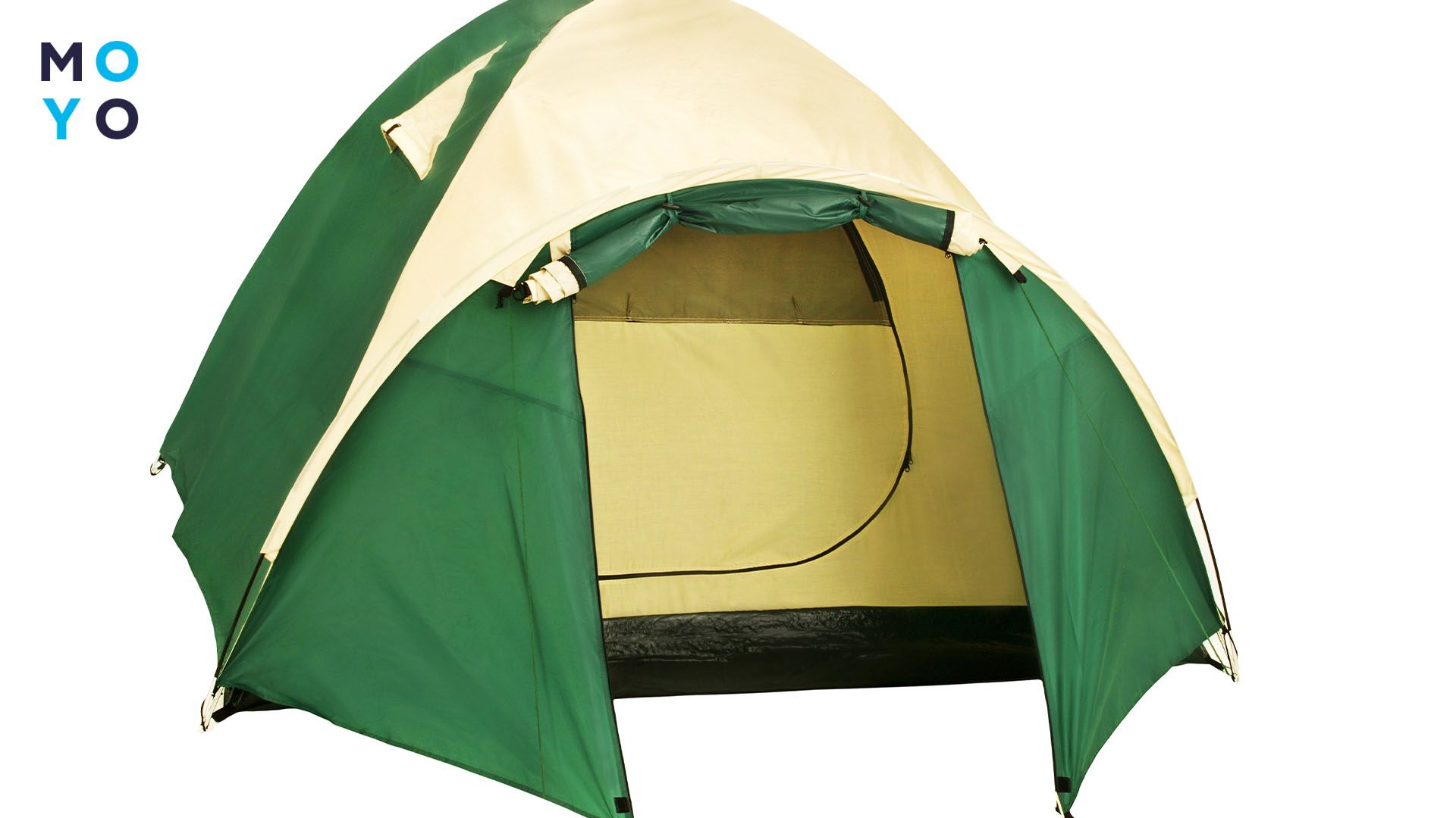 Легкая двухместная купольная палатка