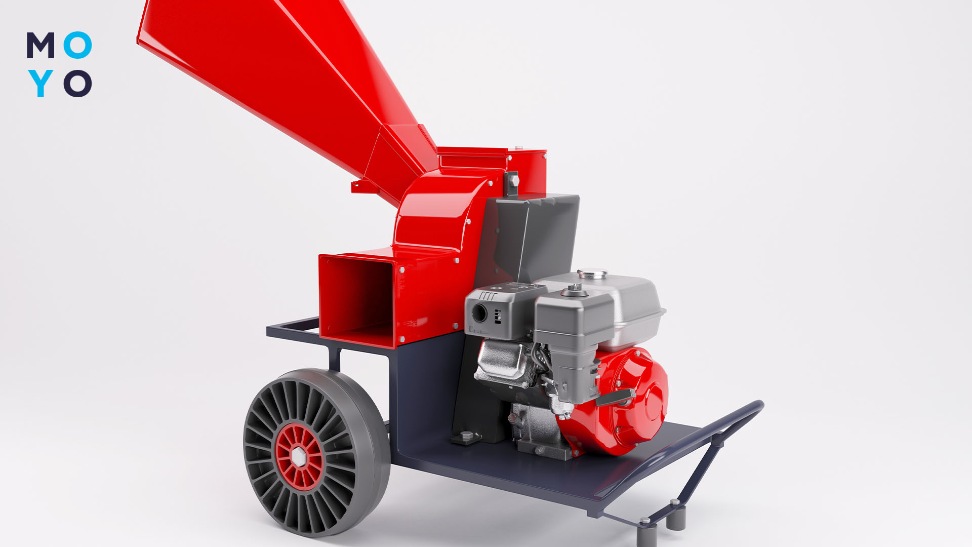 Бензиновий подрібнювач гілок