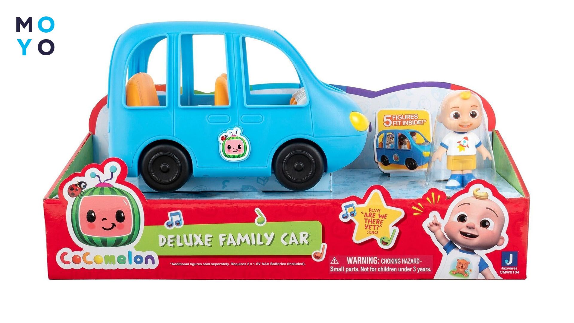 CoComelon Deluxe Vehicle Family Fun Car Vehicle свет и звук
