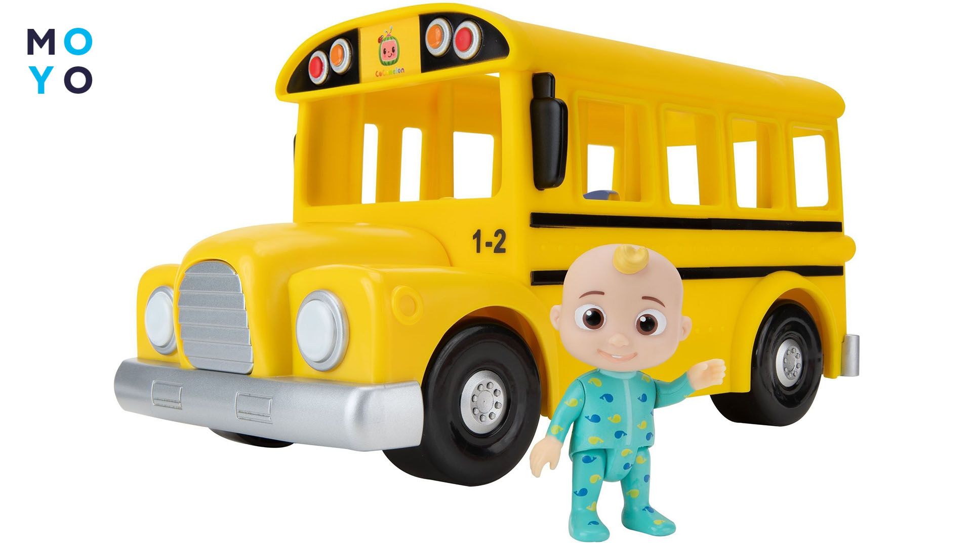 CoComelon Feature Vehicle Желтый Школьный Автобус со звуком