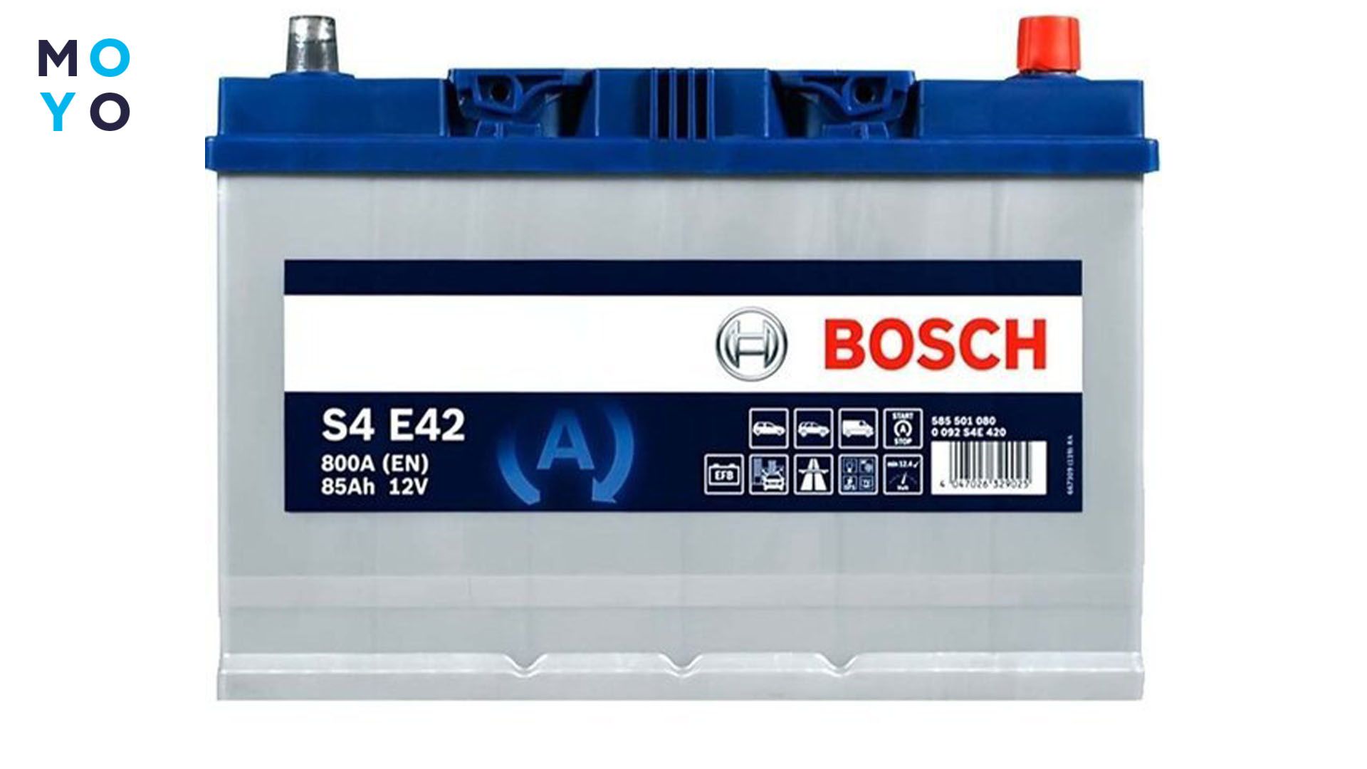 Bosch 85Ah-12v EFB (S4E42) 