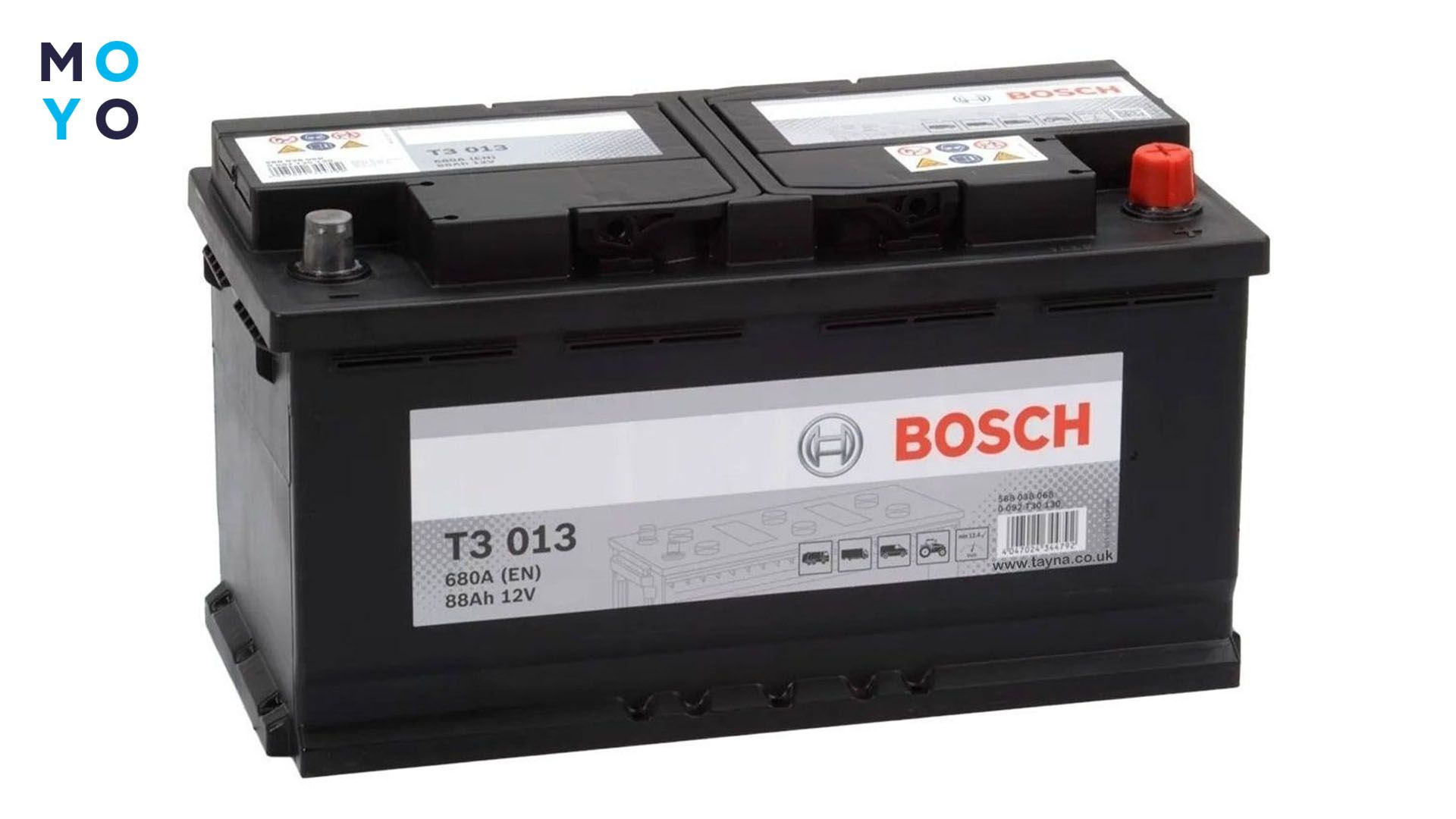 Автомобільний акумулятор Bosch 88Ah-12v (T3013) 
