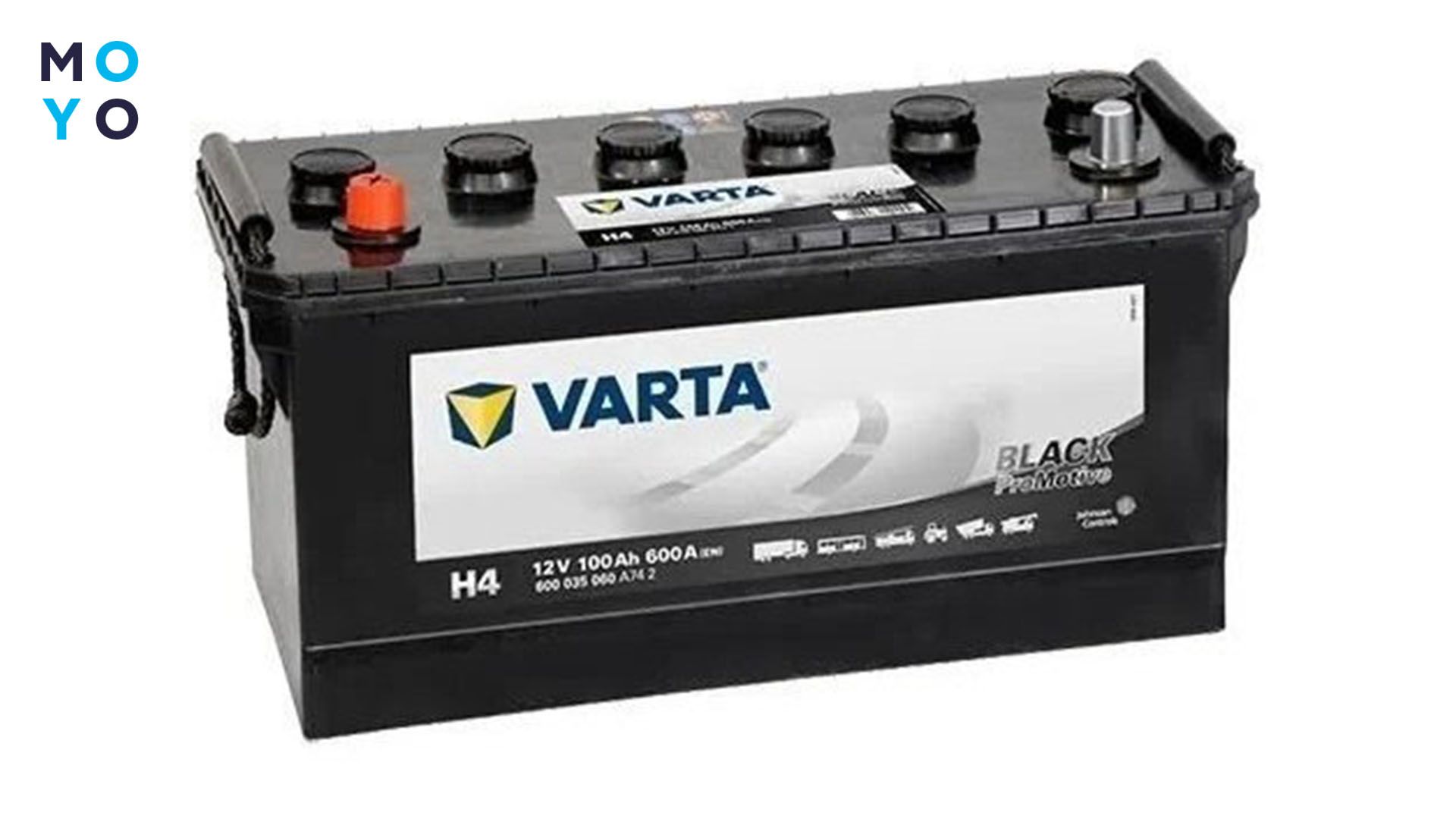 Автомобільний акумулятор Varta 100Ah-12v PM Black (H4)