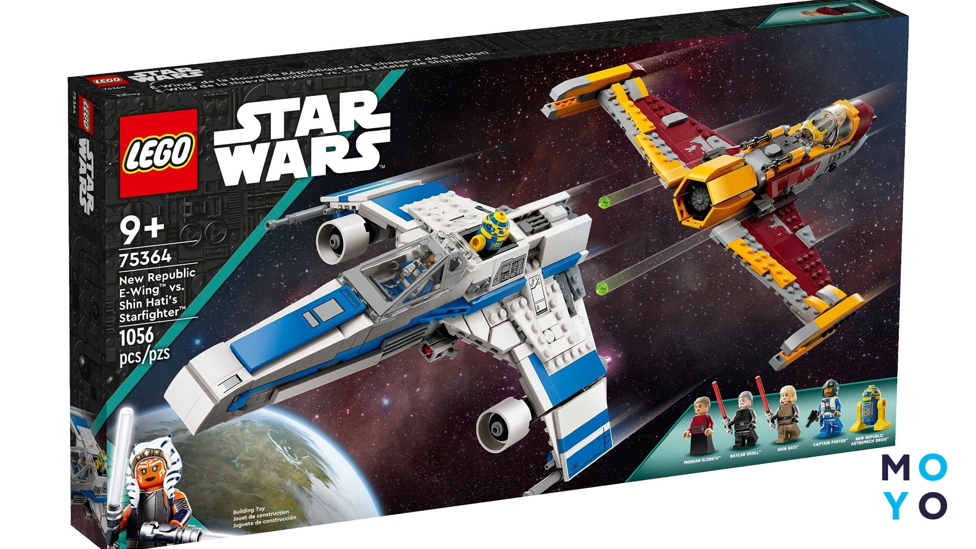 LEGO 75364 Star Wars Винищувач Нової Республіки «E-Wing» проти Зоряного винищувача Шин Х