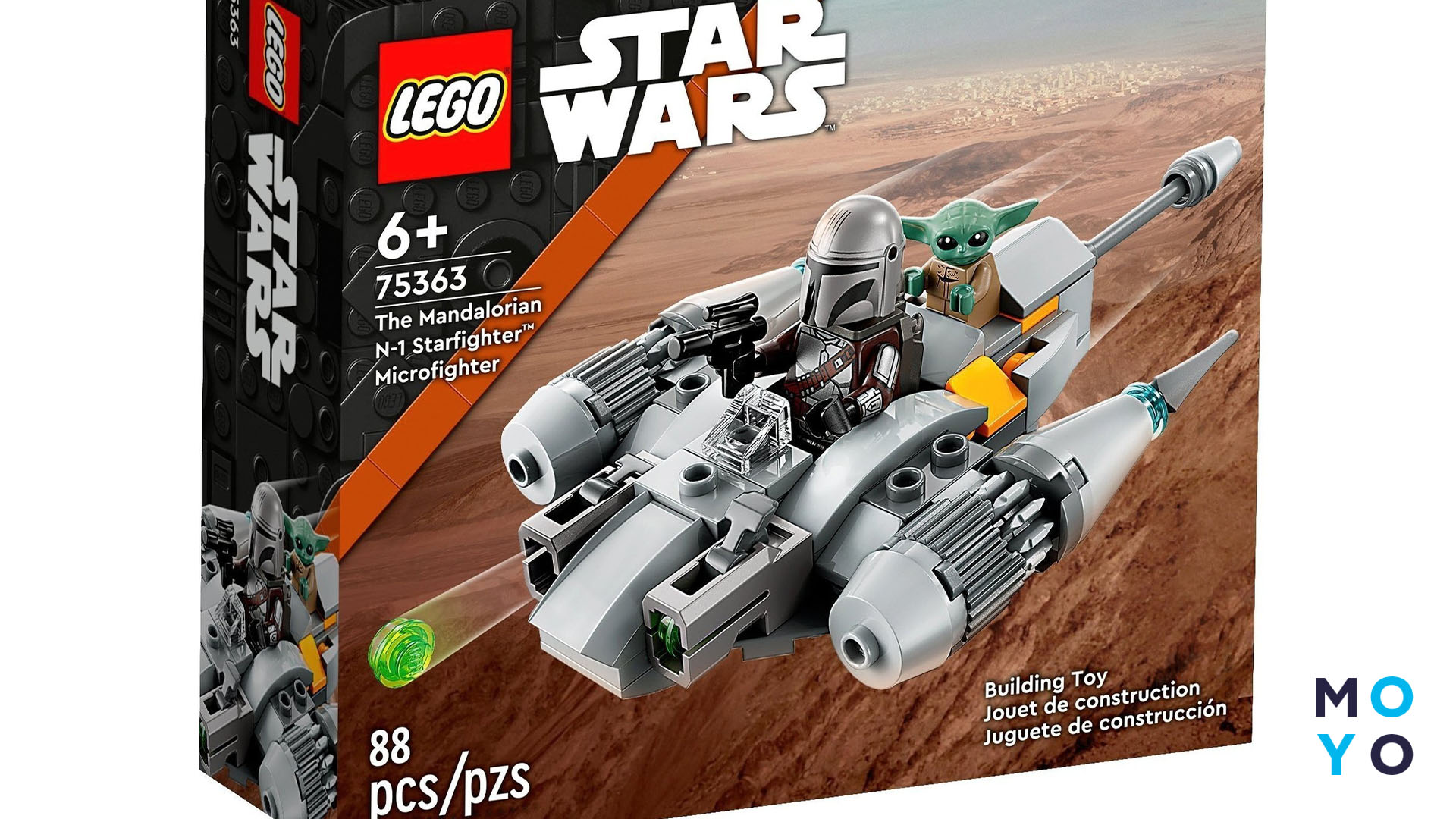 LEGO 75363 Star Wars Мандалорский звездный истребитель N-1