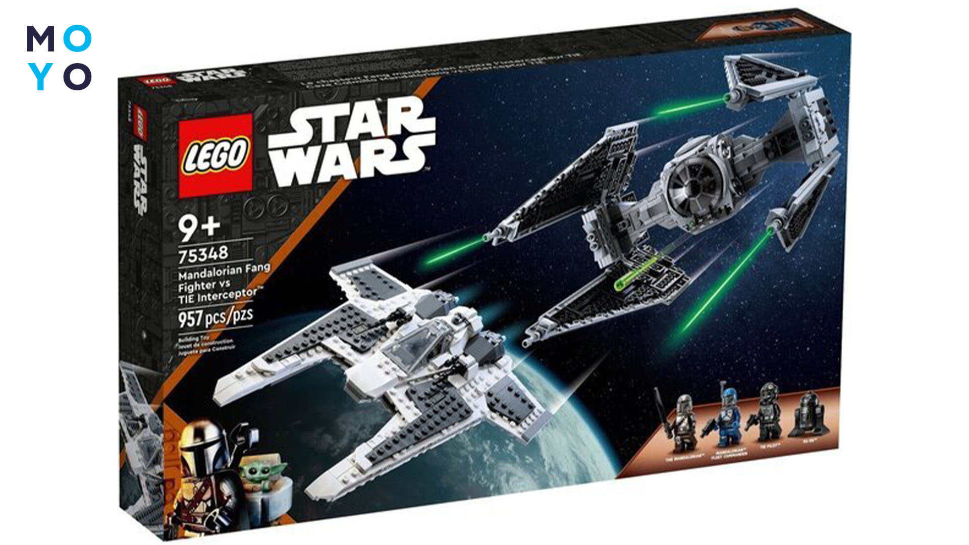 LEGO 75348 Star Wars Мандалорський винищувач проти перехоплювача TIE