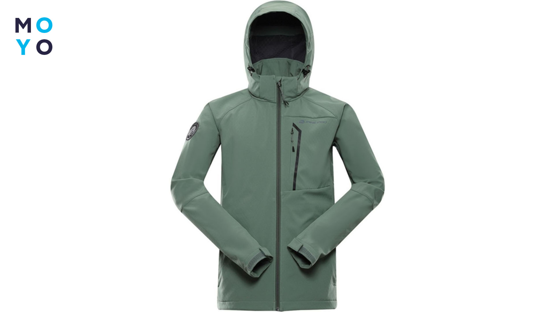 Куртка мужская Alpine Pro Hoor зеленая