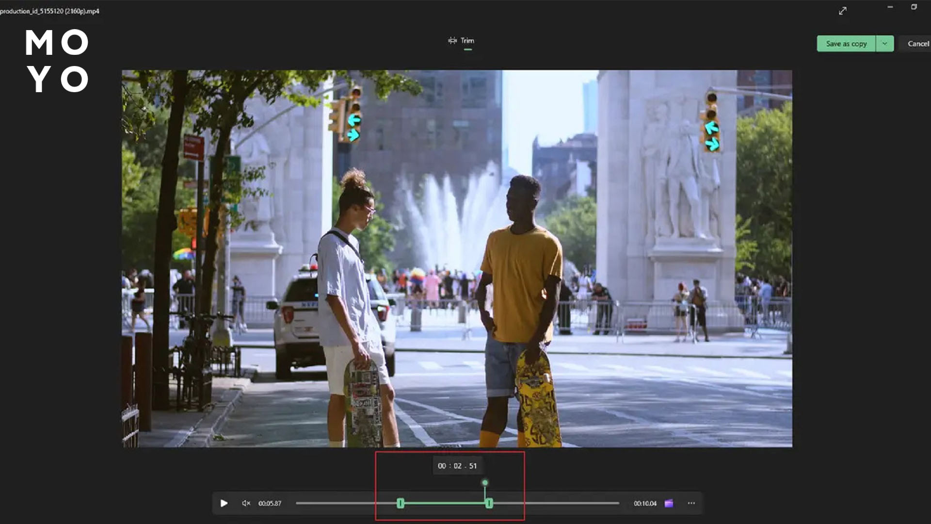 обрізати відео в віндовсі 10