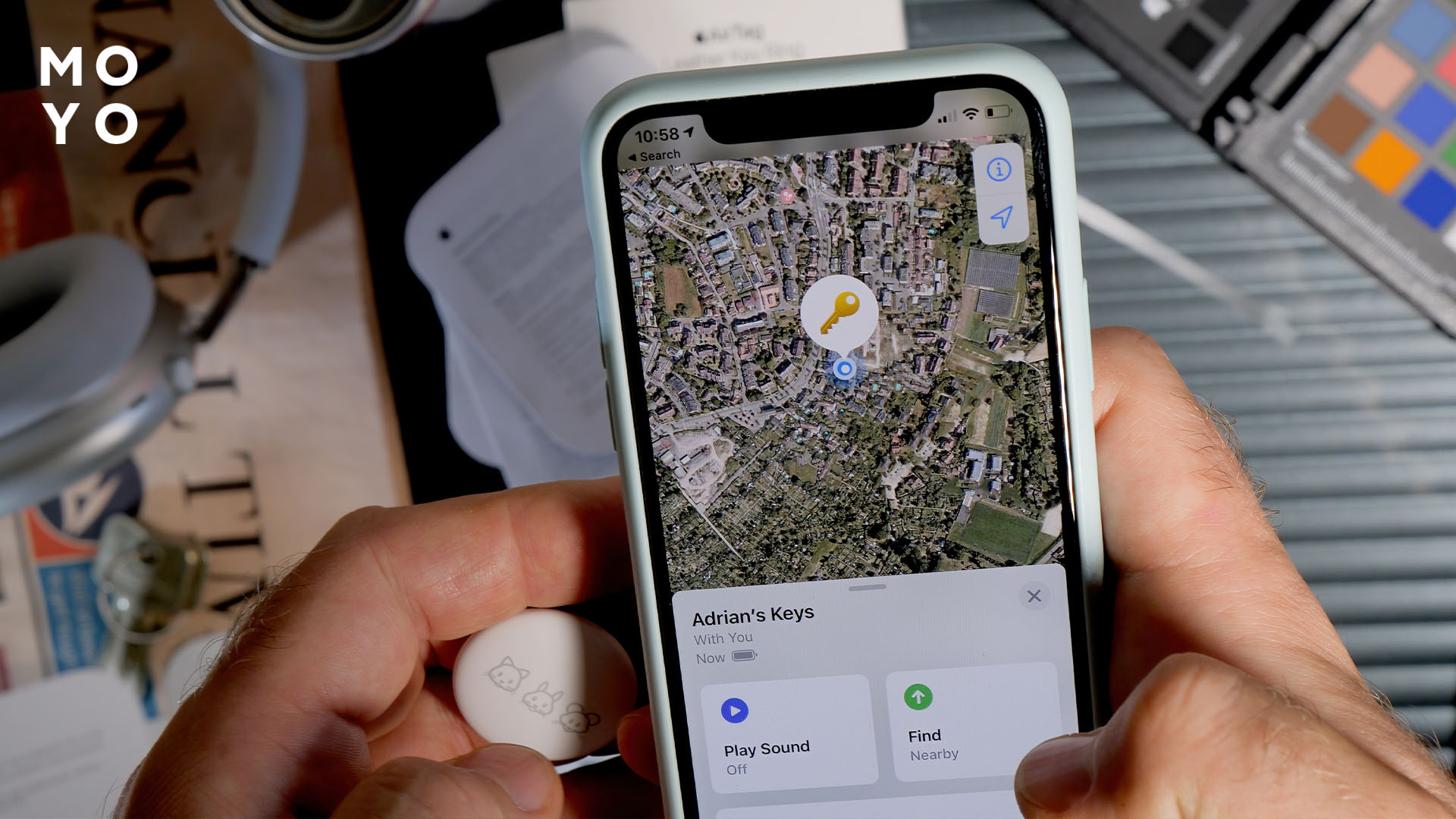 Локация предметов с прикреплением AirTag