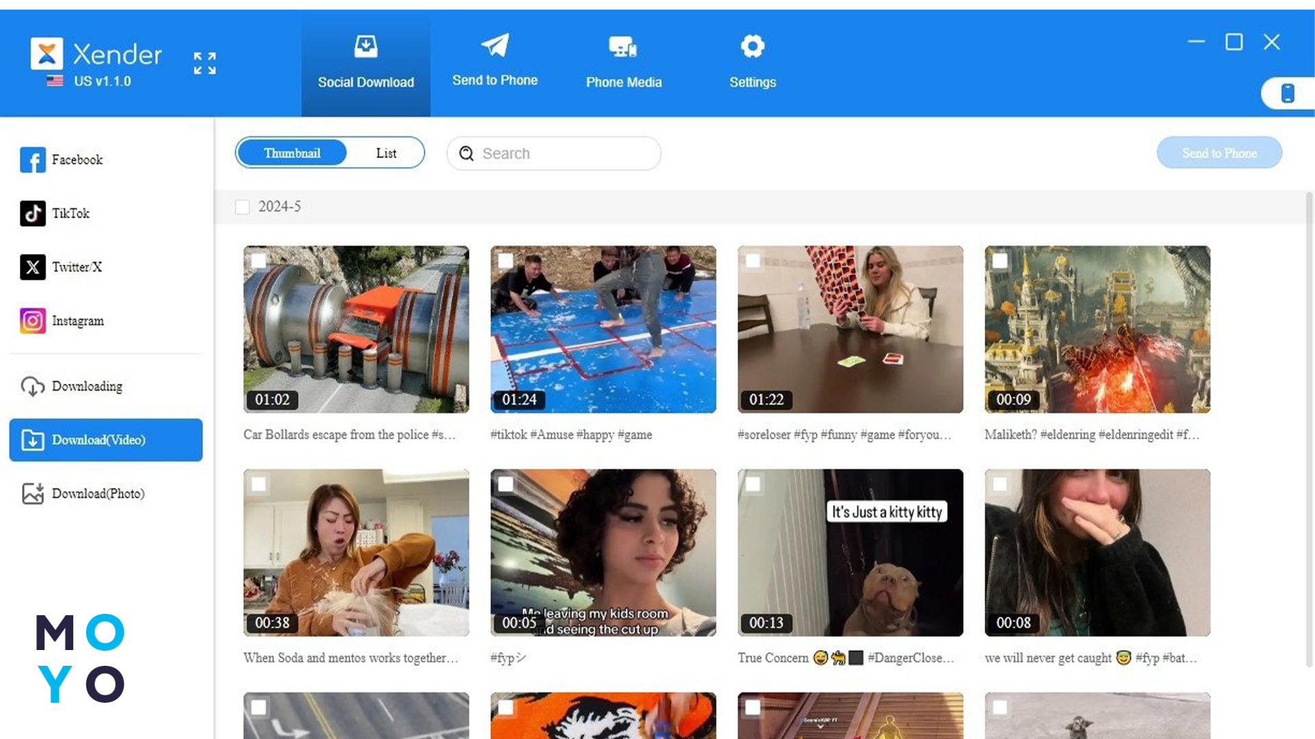 Файлообменник Xender