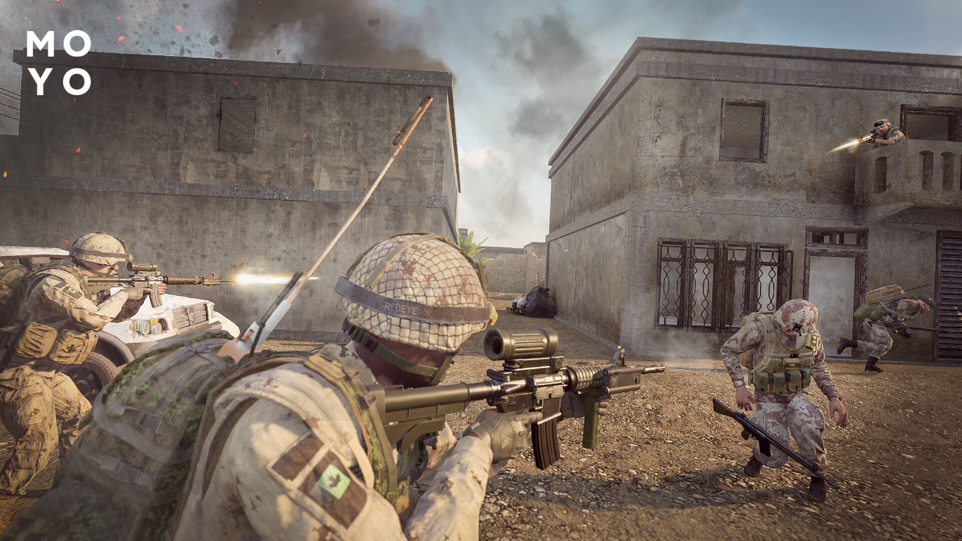 солдати на виконанні завдання