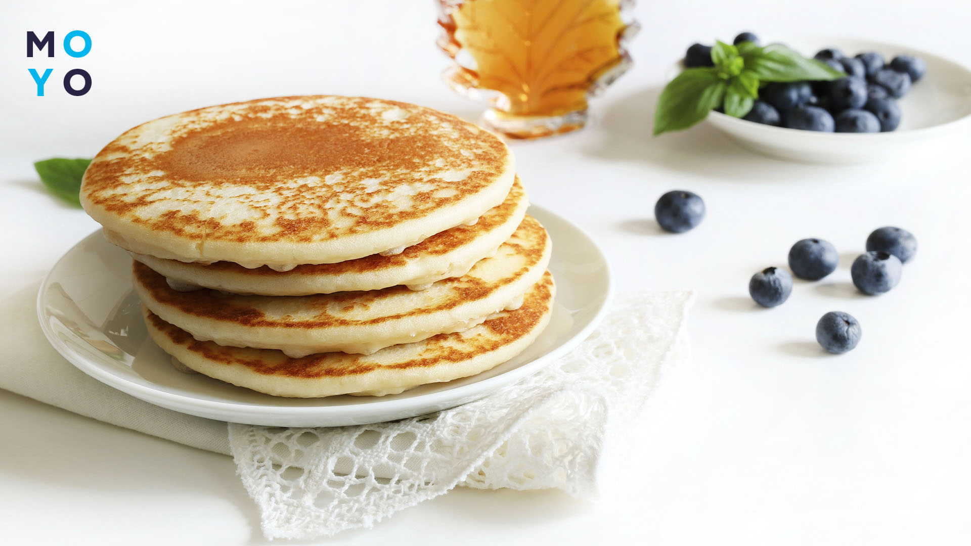 Панкейки на блюдце