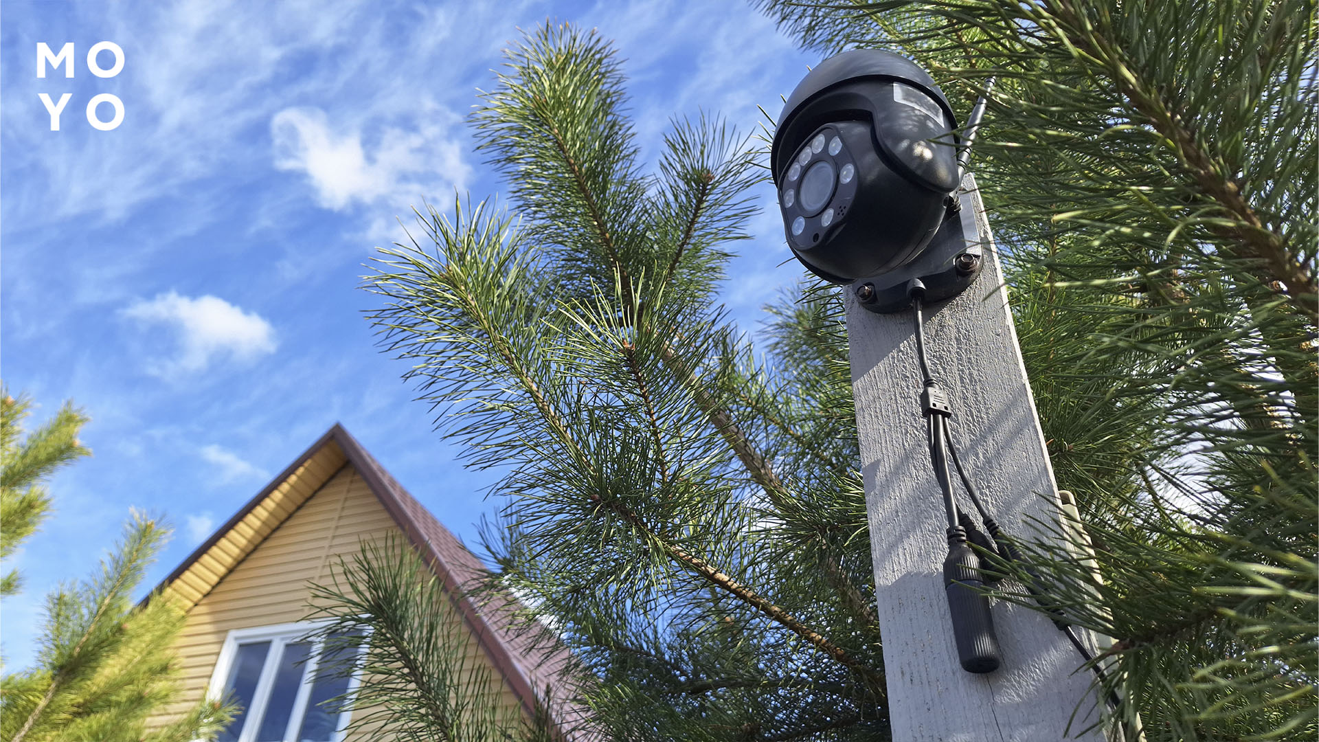 IP камера на дачі